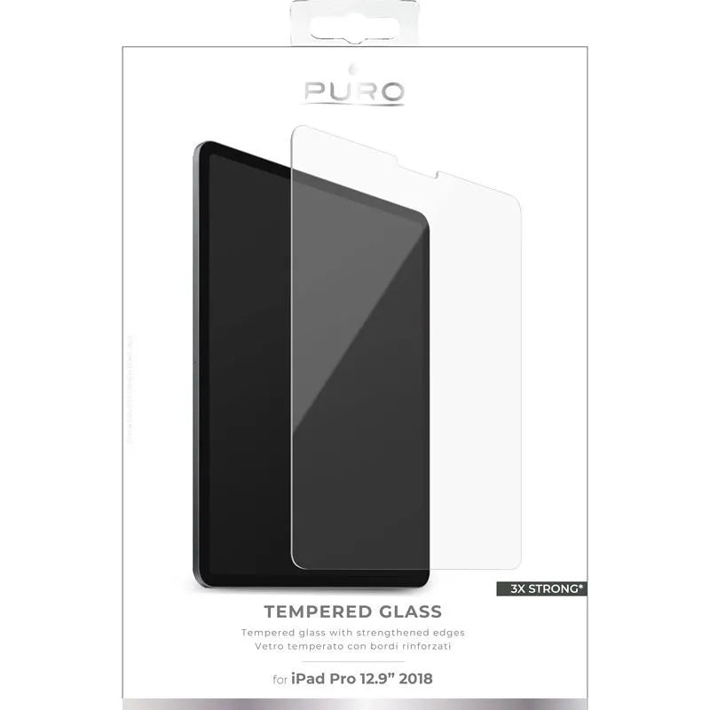 Apsauginis stiklas PURO, skirtas iPad Pro 12.9" ekranui (2022/2021/2020/2018)
