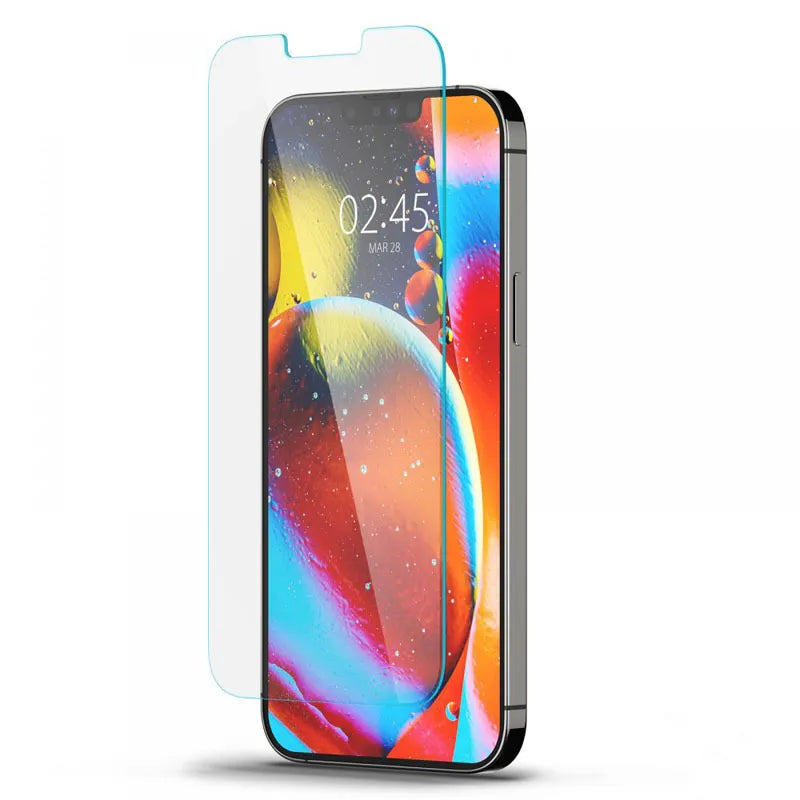 Spigen Glas.TR Slim – Grūdintas stiklas skirtas iPhone 17e / 16e / 14 / 13 / 13 Pro