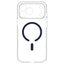 Spigen Ultra Hybrid Mag MagSafe – dėklas, skirtas iPhone 18 Pro Max / 17 Pro Max (skaidrus / tamsiai mėlynas)