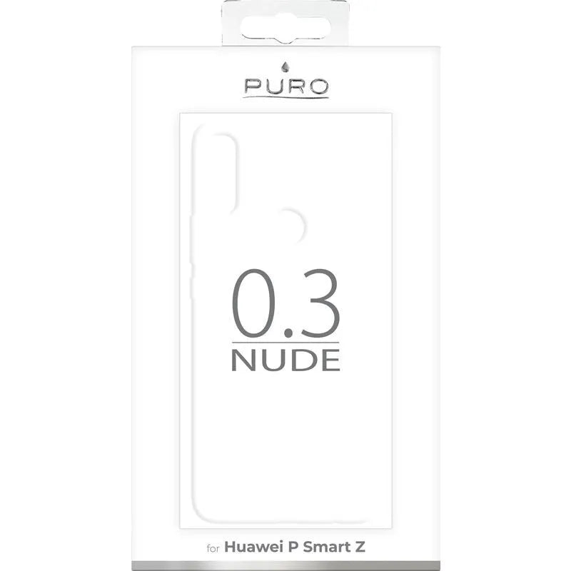 PURO 0.3 Nude - dėklas Huawei P Smart Z telefonui (skaidrus)
