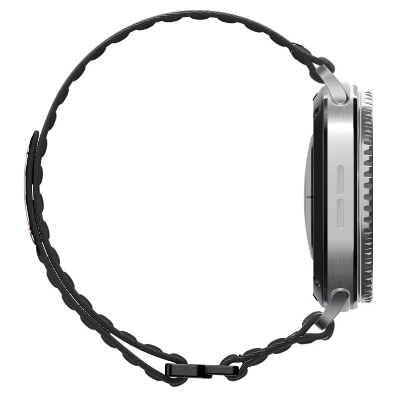 Spigen WBF0 apyrankė – Dirželis Samsung Galaxy Watch 8 / 8 Classic 40 / 44 / 46 mm (juoda)
