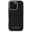 Karl Lagerfeld FW Metal Plate MagSafe - dėklas iPhone 16 Pro (juodas)