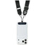 Karl Lagerfeld Universal Crossbody Strap Tether Patch Choupette Metal Logo – universalus telefono dirželis (juodas)