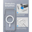 Spigen Ultra Hybrid Mag MagSafe - dėklas Google Pixel 11 (skaidrus/baltas)