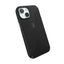 Speck Candyshell Grip MagSafe – dėklas, skirtas iPhone 17e / 16e / 15 / 14 / 13 (juodas / skalūno pilkas)