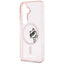 Karl Lagerfeld IML Peekaboo Choupette MagSafe – Samsung Galaxy S26 dėklas (rožinis)