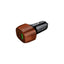 Energizer Ultimate – USB-C ir USB-A 38W PD + QC3.0 automobilinis įkroviklis (WALNUT)