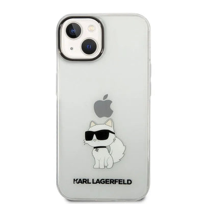Karl Lagerfeld IML NFT Choupette – dėklas Apple iPhone 14 Plus (skaidrus)
