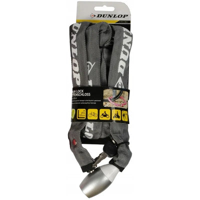 Dunlop - Dviračio spyna su grandine 120 cm (pilka)
