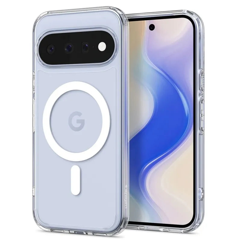 Spigen Ultra Hybrid Mag MagSafe - dėklas Google Pixel 11 (skaidrus/baltas)