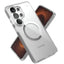 Speck Presidio Perfect-Clear Magnet – dėklas Samsung Galaxy S26 Ultra MagSafe (skaidrus/sidabrinis)