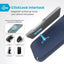 Speck Presidio2 Grip ClickLock & MagSafe – dėklas iPhone 16 Pro Max (Coastal Blue / Dust Gray / White)