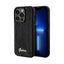 Guess Sequin Script Metal - dėklas iPhone 14 Pro Max (juodas)