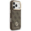 Guess 4G Strass Logo MagSafe - Dėklas iPhone 17 Pro (Rudas)