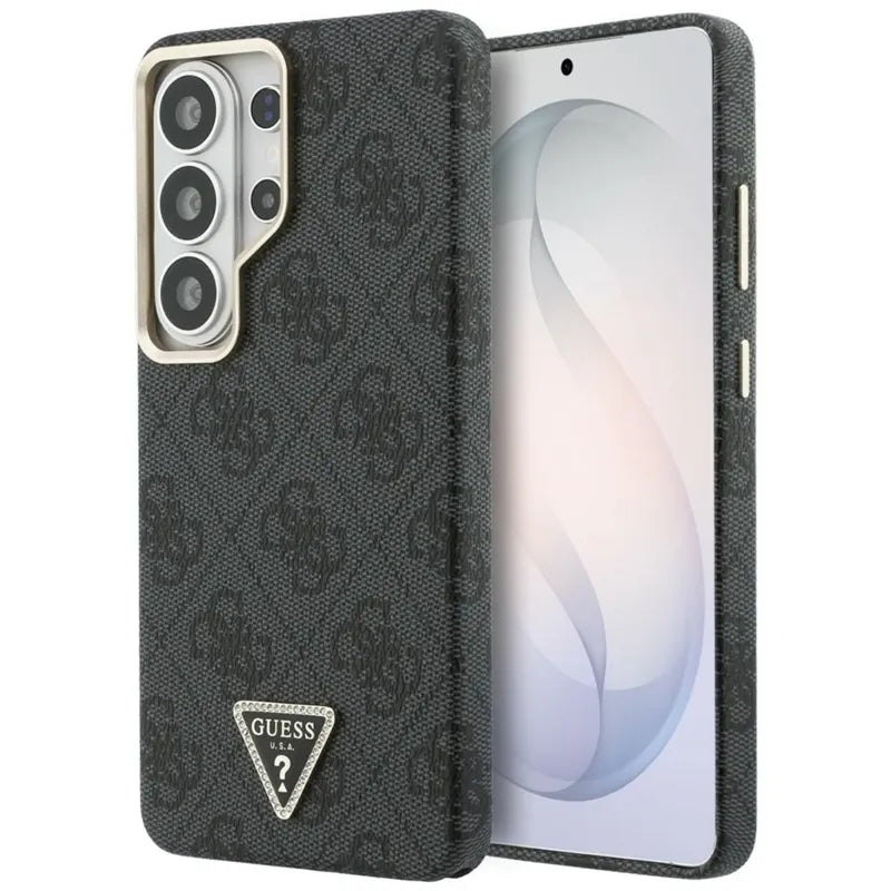 Guess 4G Triangle Logo MagSafe - Samsung Galaxy S26 Ultra dėklas (juodas)