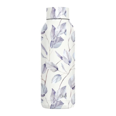 Quokka Solid – Nerūdijančio plieno termogertuvė 510 ml (Gray Bouquet)