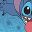 Disney Stitch – maišelis su virvutėmis / mokyklinis maišelis (30 x 25 cm)