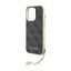 Guess 4G Charms Collection - iPhone 15 Pro dėklas (pilkas)