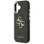 Guess 4G Big 4G Classic Logo – dėklas iPhone 17 (juodas / auksinis)