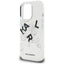 Karl Lagerfeld IML Sketched Graphic – dėklas iPhone 16 Pro (skaidrus)