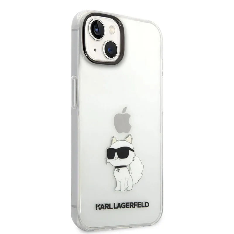 Karl Lagerfeld IML NFT Choupette – dėklas Apple iPhone 14 Plus (skaidrus)