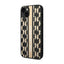 Karl Lagerfeld Monogram Stripe – Dėklas iPhone 14 Plus (Rudas)
