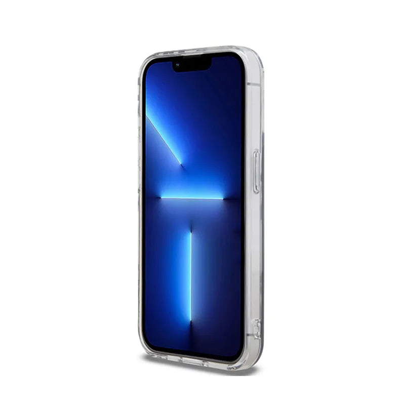 DKNY IML Checkered Mono Pattern – dėklas iPhone 15 Pro Max (juodas)