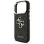 Guess 4G Big 4G Classic Logo – dėklas iPhone 17 Pro (juodas / auksinis)