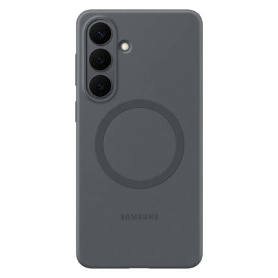 „Samsung Silicone Magnet Case“ – dėklas „Samsung Galaxy S26+“ (juodas)