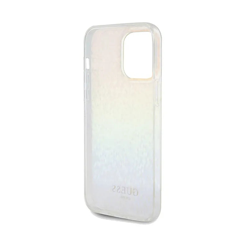 Guess IML Faceted Mirror Disco Iridescent - Dėklas iPhone 13 Pro Max (vaivorykštinis)