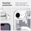 Spigen Ultra Hybrid Mag MagSafe – dėklas skirtas iPhone 17e / 16e (Zero One White)