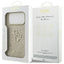 Guess Fixed Glitter Big 4G – dėklas iPhone 17 Pro Max (auksinis)