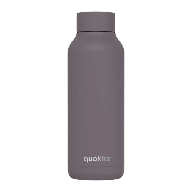 Quokka Solid – nerūdijančio plieno termogertuvė, 510 ml (pilka)