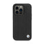 BMW Leather Quilted dėklas, skirtas iPhone 14 Pro (juodas)