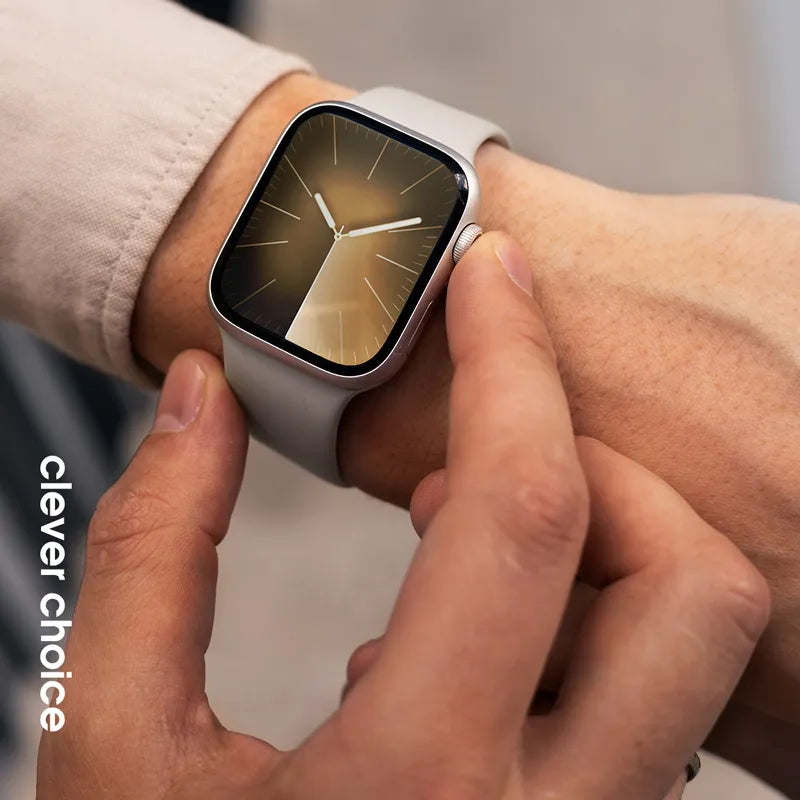 Crong Liquid – „Apple Watch“ apyrankė 38/40/41/42 mm (Stone Beige)