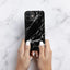 Crong Marble Case – iPhone 12 Mini dėklas (juodas)