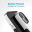 Speck Candyshell Grip MagSafe – dėklas, skirtas iPhone 17e / 16e / 15 / 14 / 13 (baltas / juodas)