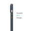 „Speck Presidio2 Pro“ – antibakterinis dėklas, skirtas „iPhone 15 Plus / 14 Plus“ (Charcoal / Cool Bronze / Slate)