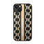 Karl Lagerfeld Monogram Stripe – Dėklas iPhone 14 Plus (Rudas)