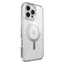 Speck Presidio Perfect-Clear Grip MagSafe – dėklas iPhone 16 Pro Max (skaidrus / chromuota apdaila / Serene Silver)