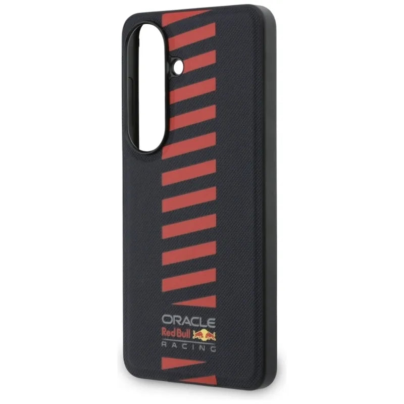 Red Bull Meshed Powerbar MagSafe – dėklas Samsung Galaxy S26+ (tamsiai mėlynas)