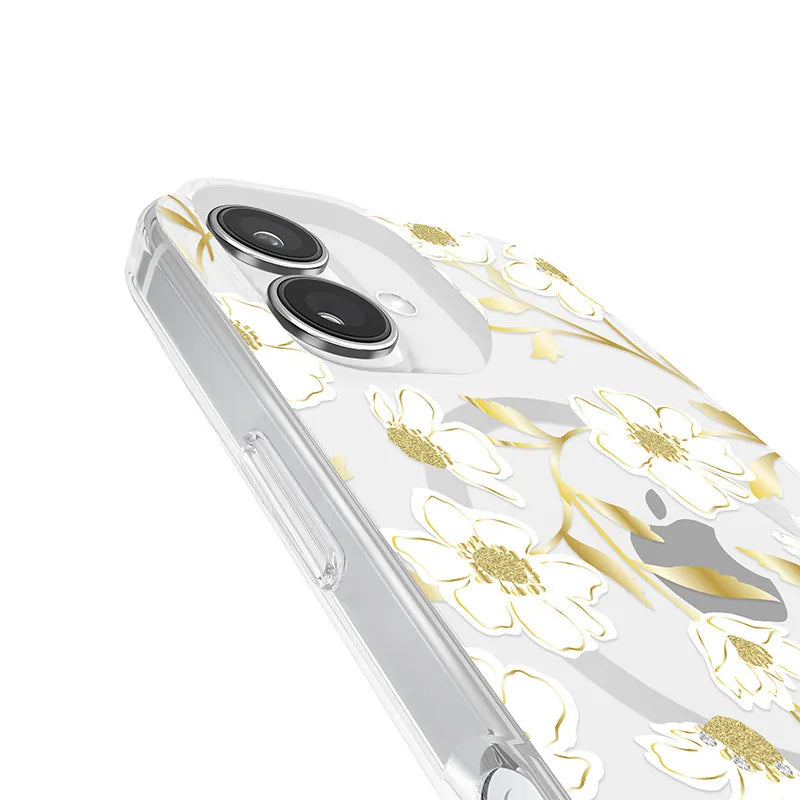 Kate Spade New York Protective Gems MagSafe – dėklas iPhone 16 (Sunshine Floral)