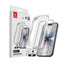 Crong EasyShield 2-Pack – Grūdintas stiklas iPhone 17 / iPhone 17 Pro / iPhone 16 Pro (2 vnt.)