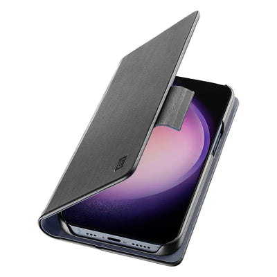 „Cellularline“ knygutės tipo dėklas – dėklas „Samsung Galaxy S24 Ultra“ (juodas)