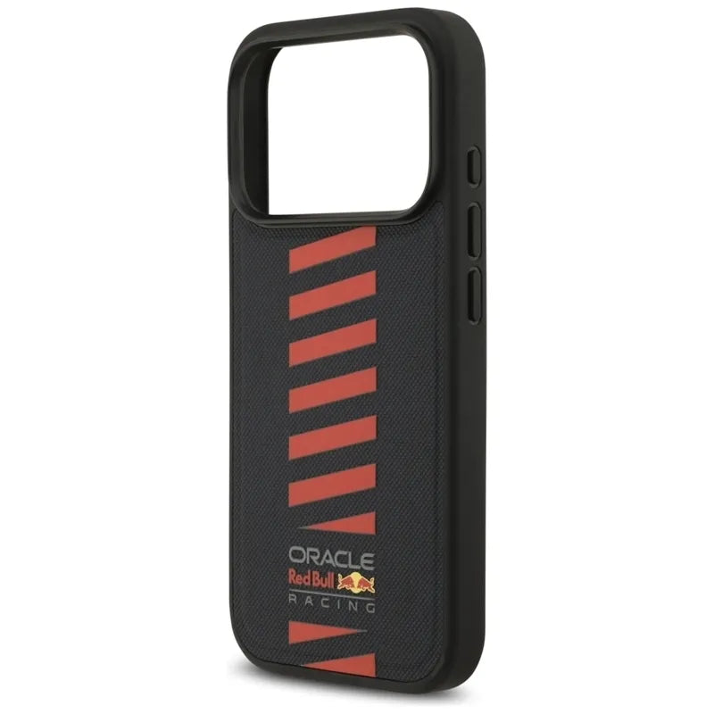 Red Bull Meshed Powerbar MagSafe – dėklas iPhone 17 Pro (tamsiai mėlynas)
