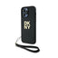 DKNY Wrist Strap Stock Logo – Dėklas iPhone 14 Pro Max (Juodas)