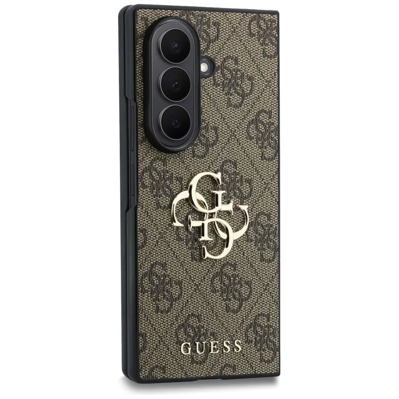 Guess Big 4G Logo – Samsung Galaxy Z Fold 8 Ultra dėklas (rudas)