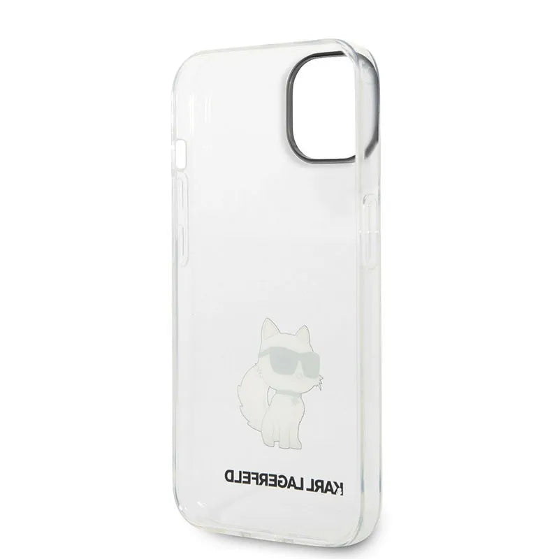 Karl Lagerfeld IML NFT Choupette – dėklas Apple iPhone 14 Plus (skaidrus)