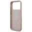 Karl Lagerfeld Silicone Karl & Choupette Ring MagSafe – Dėklas iPhone 17 Pro (rožinis)