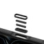 Spigen Tough Armor T Mag MagSafe – dėklas, skirtas iPhone 18 Pro / 17 Pro (juodas)